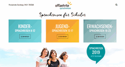 Desktop Screenshot of offaehrte.de